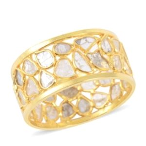 - 34 Diamonds!!! 2 ctw Polki diamond ring